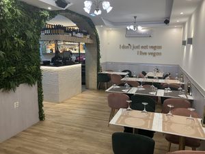 Delicious food & drink, and great service in a lovely central location  at Veganapati in Lisbon