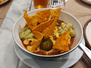 Nachos at Veganapati in Lisbon