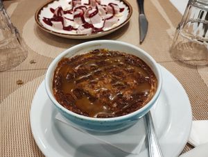 Banana tiramisu at Veganapati in Lisbon