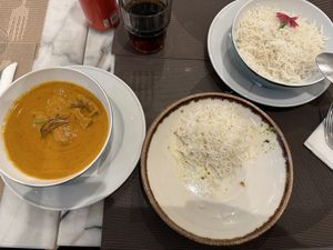 Chicken tikka massala.  at Veganapati in Lisbon