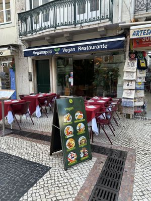 Entrance .  at Veganapati in Lisbon