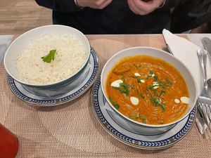 “Frango" tikka massalaa  at Veganapati in Lisbon