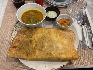 Dosa  at Veganapati in Lisbon