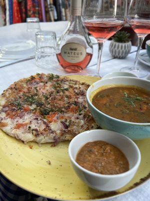 Uttapam  at Veganapati in Lisbon