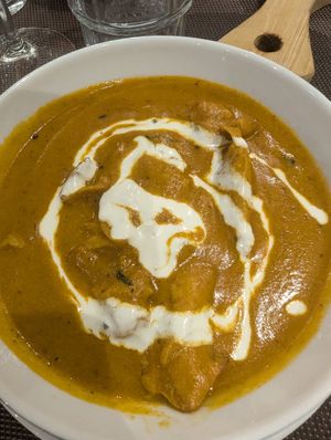 Chicken Tikka masala at Veganapati in Lisbon