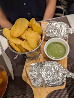 Frankie wrap at Veganapati in Lisbon