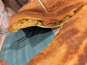 Masala Dosa at Veganapati in Lisbon