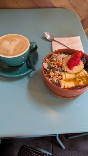  at Que Ilueva Café in Pucon