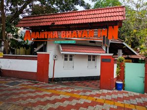 Outside of Anantha Bhavan Inn at Anantha Bhavan Inn in Fort Kochi