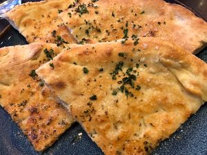 Foccacia al ailioli!  at Di Sopra in Alnwick