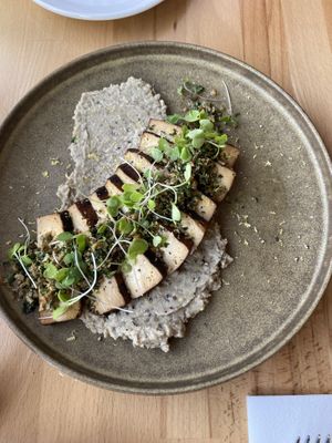 Smoked tofu   at St. Elsewhere in Ottawa