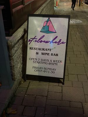 Sign at St. Elsewhere in Ottawa