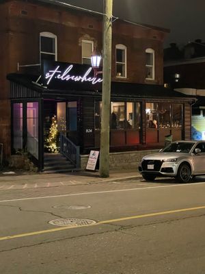 Outside at St. Elsewhere in Ottawa