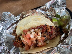 Taco / black bean   at Elevated Eats - The Joint in Durango