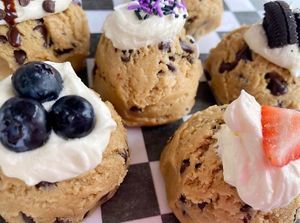 Cookie Dough Scoops! at Cinnaholic in Murfreesboro