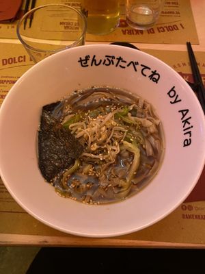 Vegan ramen   at Ramen Bar Akira in Turin