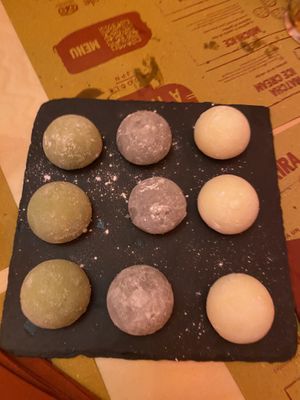 Mochi con gelato   at Ramen Bar Akira in Turin
