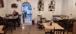 Restaurant - we ate early before it got busy at New Garden in Cusco