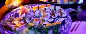 Sushi vegano at Sekai Sushi Bar in Lisbon
