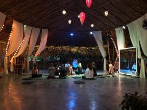 Sound healing meditation  at Shivari - Healing Center & Vegan Restaurant in Koh Phangan