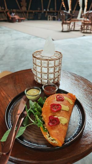 Shivari wrap at Shivari - Healing Center & Vegan Restaurant in Koh Phangan