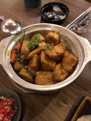 Braised tofu   at Lạt Chay - Vegetarian Bistro in Da Lat