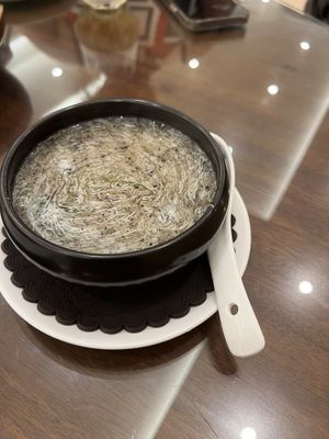 Truffle soup  at Dar Soo Vegetarian 大素@大愛素食餐廳 - Pavilion KL in Kuala Lumpur