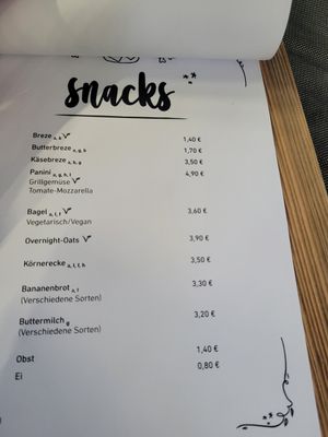 Menu at Boulderwelt Dortmund in Dortmund