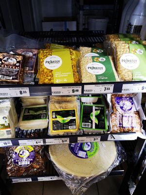 Tempeh and tofu at Manna Wholefoods in South Fremantle