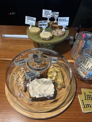 All the baked good are made in house and vegan!   at Immortal Cafe & Supply in Sacramento