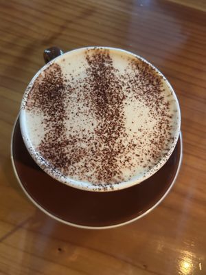 Chai latte  at Immortal Cafe & Supply in Sacramento