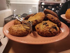 Vegan cookies at Ju De Ló in Matosinhos