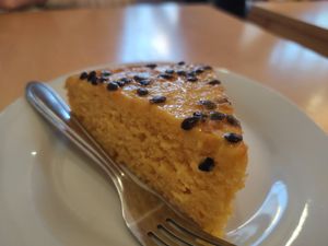 Pineapple cake at Ju De Ló in Matosinhos