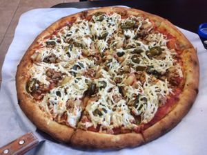 yassss at Vegan Pizza in Garden Grove