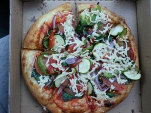Veggie Delight at Vegan Pizza in Garden Grove