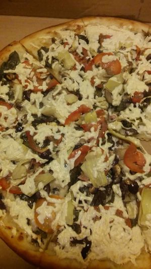 So delicious #Veganuary at Vegan Pizza in Garden Grove