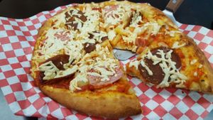 Hawaiian  at Vegan Pizza in Garden Grove