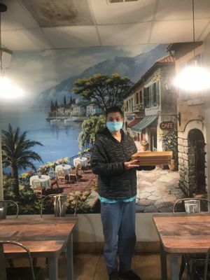 Order 2 vegan pizza Togo   at Vegan Pizza in Garden Grove