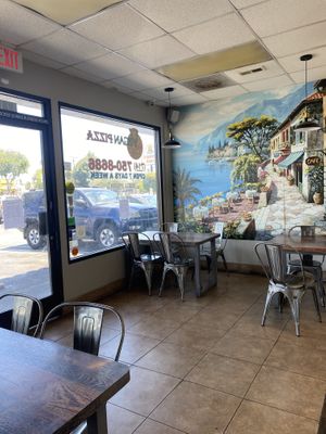 Seating Area Near Door/Entrance   at Vegan Pizza in Garden Grove