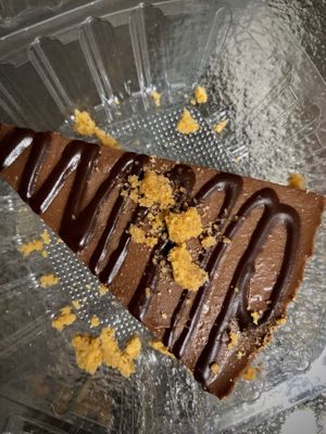 Chocolate Peanut Butter Pie   at Vegan Pizza in Garden Grove