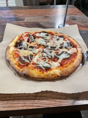Pepperoni pizza   at Vegan Pizza in Garden Grove