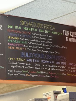   at Vegan Pizza in Garden Grove