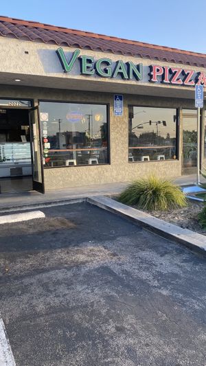 Outside  at Vegan Pizza in Garden Grove