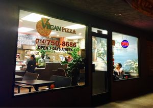 Vegan Pizza  at Vegan Pizza in Garden Grove