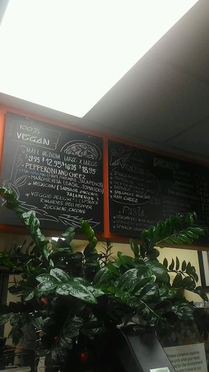 menu at Vegan Pizza in Garden Grove