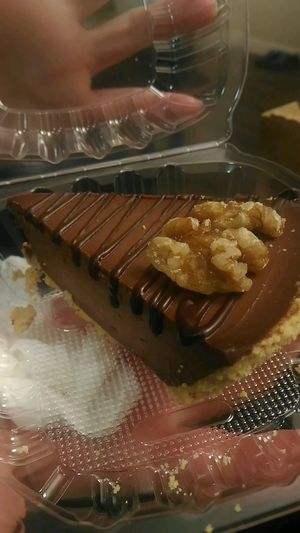 cake at Vegan Pizza in Garden Grove