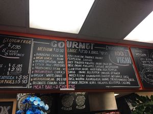 Menu at Vegan Pizza in Garden Grove