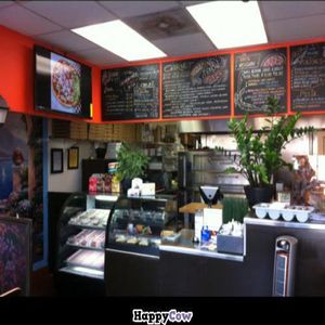 inside at Vegan Pizza in Garden Grove