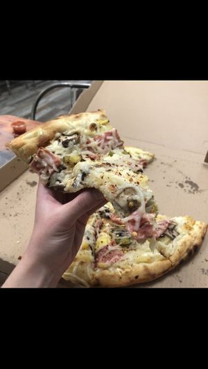 The ranch is amazing too!! 😍 at Vegan Pizza in Garden Grove