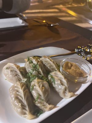 Steamed veg momo #Veganuary at Sunrise Asian Fusion in Funchal